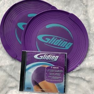 Exercise dvd with gliders